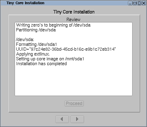 Install Tiny Core Linux From Windows